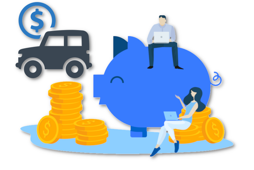 DS - piggy bank - car loan